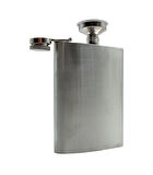 Kişiselleştirilebilir Silver Paslanmaz Çelik 6 Oz Tekli Matara
