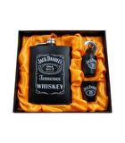 2 Bardaklı Jack Daniels Viski Matara Seti