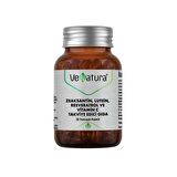 Zeaksantin Lutein Resveratrol ve Vitamin C Takviye Edici Gıda 30 Yumuşak Kapsül