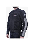 VENOM MOTOSİKLET CEKETİ DYNAMIC SİYAH-GRİ