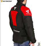 VENOM CEKET TOURING PRO KIRMIZI-SİYAH 