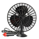 Vantuzlu Oto Vantilatör Fan Çakmaklık Giriş 12v 5 inç
