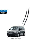 VOLKSWAGEN CADDY 2004-2006 2'li Ön Cam Sileceği Sağ Sol Silecek Takımı Muz Silecek
