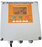 EBM 300 1-3 HP Arası Monofaze Dalgıç Pompalar için LCD Ekranlı Elektronik Koruma Kontrol Panosu