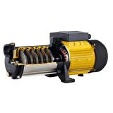 VKP S/S 7-04 T 1.5 HP 380v Paslanmaz Çelik Fanlı Kademeli Yatay Milli Pompa
