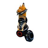 W750A-4" 10 HP 380v 1450 Devir Parçalayıcılı Tıkanmaz Pis Su Foseptik Dalgıç Pompa