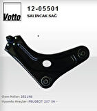 Votto 12-05501 Salıncak Sağ Rotilli 207 2006-C3 Picasso 2009- 3521.N8