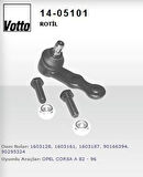 Votto 14-05101 Rotil Sağ-Sol Corsa A 1982-1993-B 1993-2000-Combo 1994-2001-Tigra 1994-1999 1603187