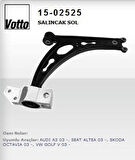 Votto 15-02525 Sağ Ön Salıncak-Rotilsiz-Dokum Volkswagen Caddy 04-11 Golf 04-14 A3 04-13 Octavia 04-07 1K0407152AC
