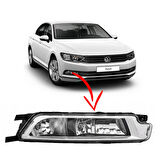 Volkswagen Passat B8 2015-2019 Sis Farı Gündüz Farlı Sağ Yolcu Tarafı - 3G0941662H