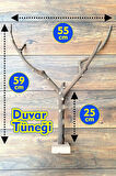 Vixpet Venty Duvar Tipi Dal Papağan Tüneği 59 cm | Sultan, Monk, Konur, Muhabbet, Forpus, Sevda, Kayık, Lori, Senegal, Rozella, Kakariki - M266