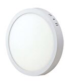 Asyagrup Voltek 18w Sıvaüstü Yuvarlak  Led Panel Armatür / Beyaz Kasa - Günışığı