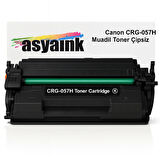 Asyaink Canon CRG-057H Muadil Toner Çipsiz 10.000 Sayfa