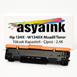 HP M232sdw/M233sdw 134X Muadil Toner Çipsiz 2400 Sayfa Asyaink