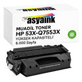 HP M2727nf/M2727nfs 53X Muadil Toner 6000sf Asyaink Yüksek Kapasiteli