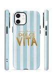 iPhone 12 Vorian Çift Katmanlı Kılıf La Dolce Vita Blue