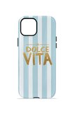 iPhone 12 Vorian Çift Katmanlı Kılıf La Dolce Vita Blue