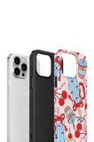iPhone 14 Pro Max Vorian Çift Katmanlı Kılıf Dolce Cherry Picnic