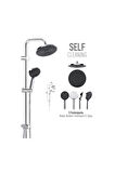 VALTEMO SELFİO RAİN DUŞ SETİ
