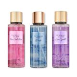 VICTORIA'S SECRET Pure Seduction-Rush-Love Spell Vücut Spreyi Üçlü Set