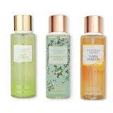 VICTORIA'S SECRET Palm Lagoon-Wonderland Woods-Warm Horizon Vücut Spreyi Üçlü Set