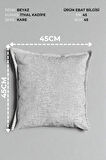İthal Kadife Dekoratif Kırlent Kılıfı 45x45 cm – Yumuşak Dokulu Kare Yastık ve Ev Aksesuarı