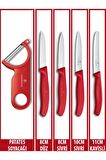 Victorinox SwissClassic 5'li Soyacak ve Bıçak Seti (Patates / 8-8-10-11 CM/ Düz-Düz-Düz-Tırtıklı)