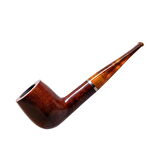Vauen Classic Brown 3986 9mm. Filtreli Akrilik Saplı Pipo (209073)