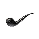Vauen Classic Schwartz 4408 9mm. Filtreli Akrilik Saplı Pipo (209189)