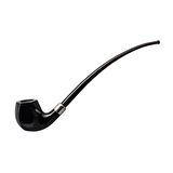 Vauen Lesepfeife 3606 9mm. Filtreli Ebonit Saplı Pipo (209512)