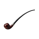 Vauen Lesepfeife 3608 9mm. Filtreli Ebonit Saplı Pipo (209513)