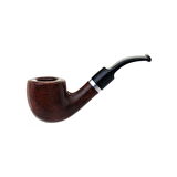 Vauen Polo 9mm. Filtreli Akrilik Saplı Pipo (210201)