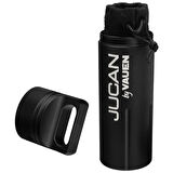 Vauen Jucan 1 6mm. Filtreli Akrilik Saplı Pipo Siyah 215205