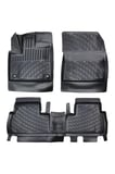 Toyota Proace City Flame / Passion X-PACK 2024 Araca Özel Tasarım 3D Havuzlu Paspas