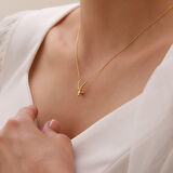 Vaoov 925 Ayar Gümüş Üç Boyutlu Oğlak Burcu Kolye