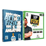 Benim Hocam 2023 AYT Fizik Konu ve KR Akademi Vip Soru Bankası Seti 2 Kitap