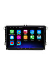 Vw Jetta Android 12 Carplay Multimedya Ekran 4gb Ram+64gb Hdd