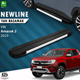 S-Dizayn VW Amarok 2 NewLine Aluminyum Yan Basamak 203 Cm 2023 Üzeri A+ Kalite