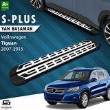 S-Dizayn VW Tiguan S-Plus Gri Yan Basamak 173 Cm 2007-2015 A+ Kalite
