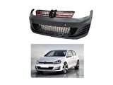 GOLF 7 2013-2017 IÇIN UYUMLU GTI ÖN TAMPON VE PANJUR SETI