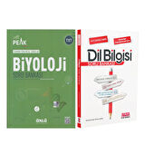 Ünlü Yayıncılık TYT Biyoloji Best Peak ve AKM Dil Bilgisi Soru Bankası Seti 2 Kitap