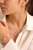 925 Ayar Gümüş Van Cleef 3 Lü Set (ÖZEL KUTULU)