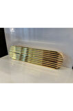 Varna Oval Metal Kulp 128mm Altın Dolap Kapak Modern Çekmece Mobilya Tv Ünite Komidin Vestiyer Gold