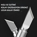 60W Profesyonel Lehimleme ve Test Ekipmanları Lehim Seti Multimetre 8'i 1 Arada Tornavida
