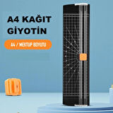 A4 Kağıt Kesici Kağıt Kesme Makinası Sürgülü Giyotin Hassas Makaslı Kesim Aracı Şeffaf Cetvelli