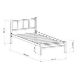 Ventus Tek Kişilik Metal Karyola 90x190
