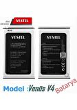 Vestel V4 Batarya Vestel Venüs V4 Uyumlu Batarya