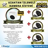 Okul Servis Kamera Sistemi Seti Uzaktan izlemeli 4 Kameralı 7" Hdmi Monitör 320 GB Harddisk dahil