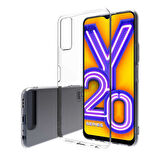 Vivo Y11S Kılıf Şeffaf İnce Esnek Silikon Kılıf Zipax-Süper