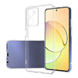 Vivo Y36 4G Kılıf Şeffaf İnce Esnek Silikon Kılıf Zipax-Süper